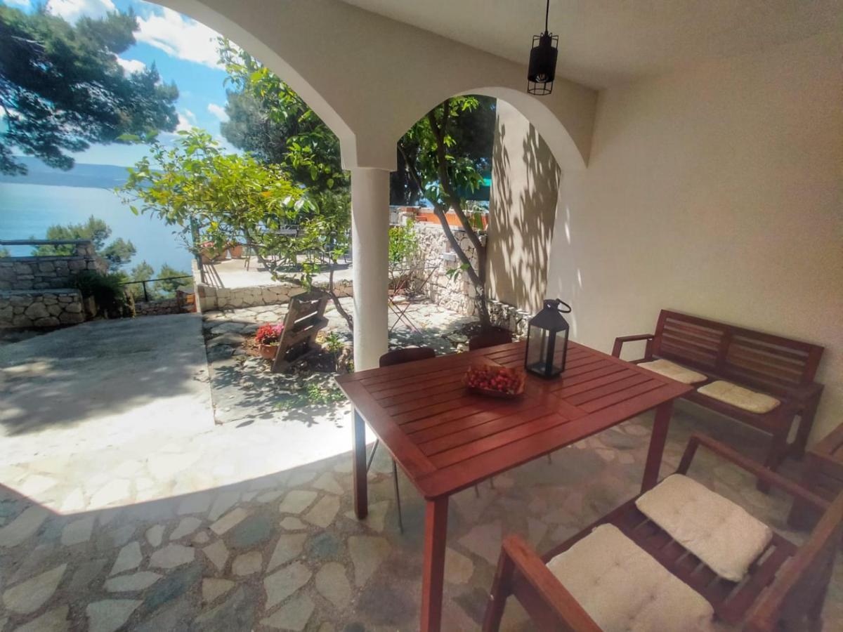 Minimalistic Oasis By The Sea In Stanici Villa Čelina Eksteriør bilde